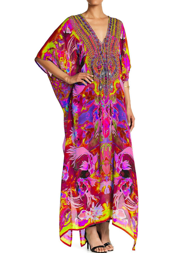 best kaftans, beautiful kaftans, evening kaftan, kaftan clothes, Colors of Fashion,