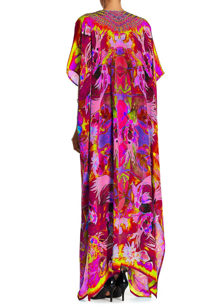 kimonos and kaftans, kaftan with pockets, elegant kaftans, party kaftan, Colors of Fashion,