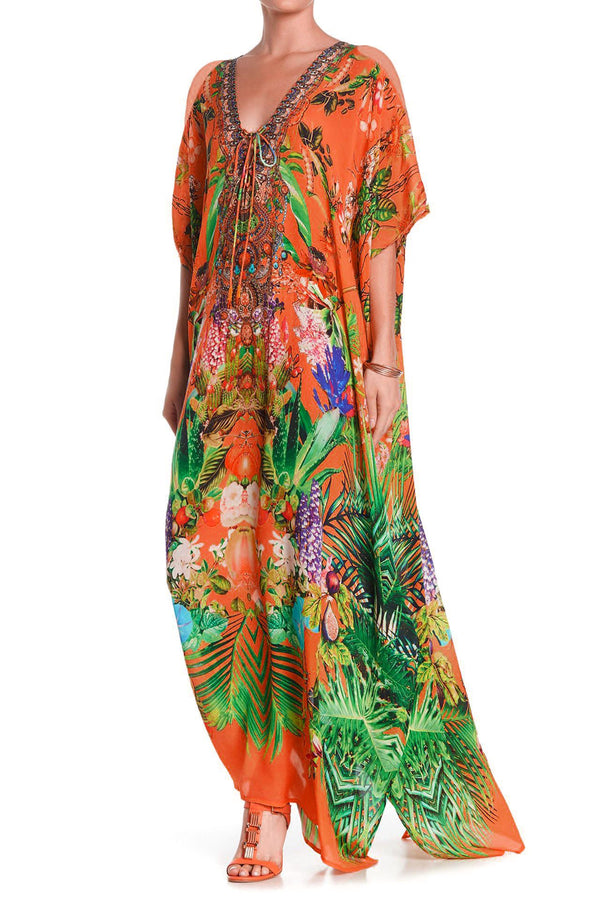 Women Long Caftan Dress